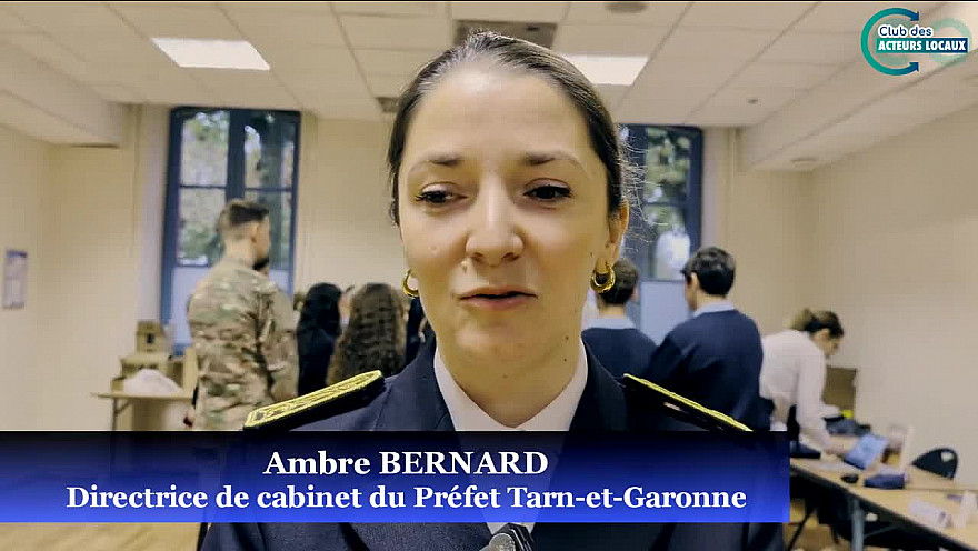 Acteurs Locaux Tarn-et-Garonne - interview de Ambre BERNARD directrice de cabinet du Préfet de Tarn-et-Garonne